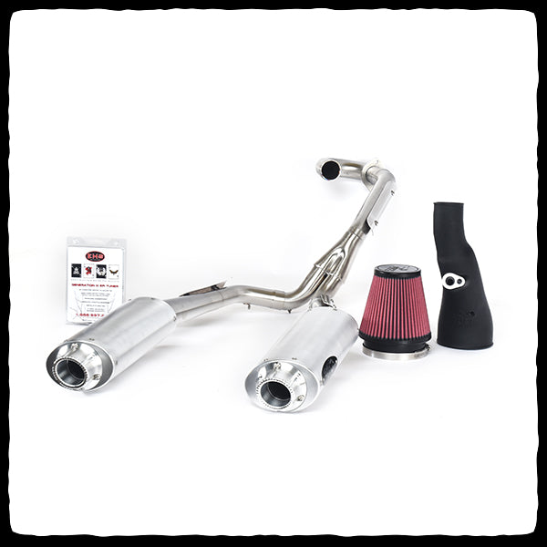 2015-2022 Yamaha Raptor 700 Big 3 Package (Dual Exhaust-EHS Controller-Fuel Customs Intake)