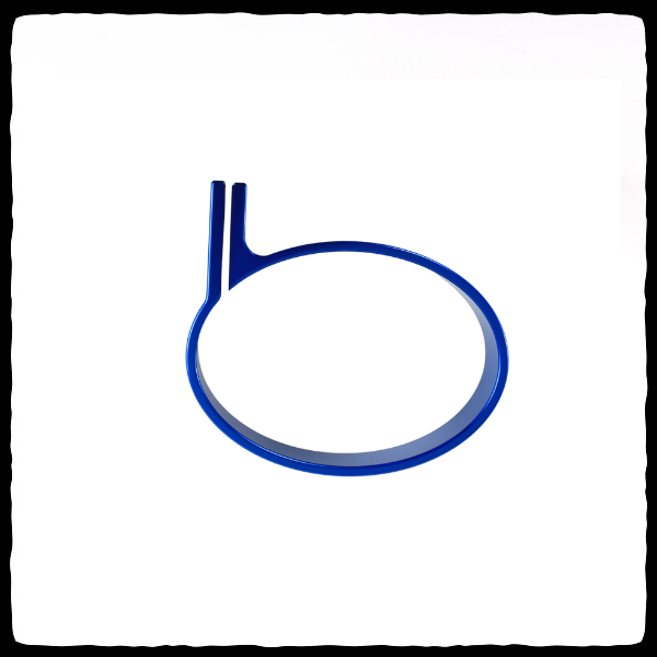 Blue Oval Exhaust Clamp