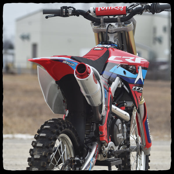 Honda CRF450R/RX Full Single Exhaust System for 2017-2019 Models
