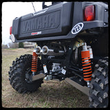 Yamaha Wolverine R-Spec Full 1 into 2 Dual Exhaust System
