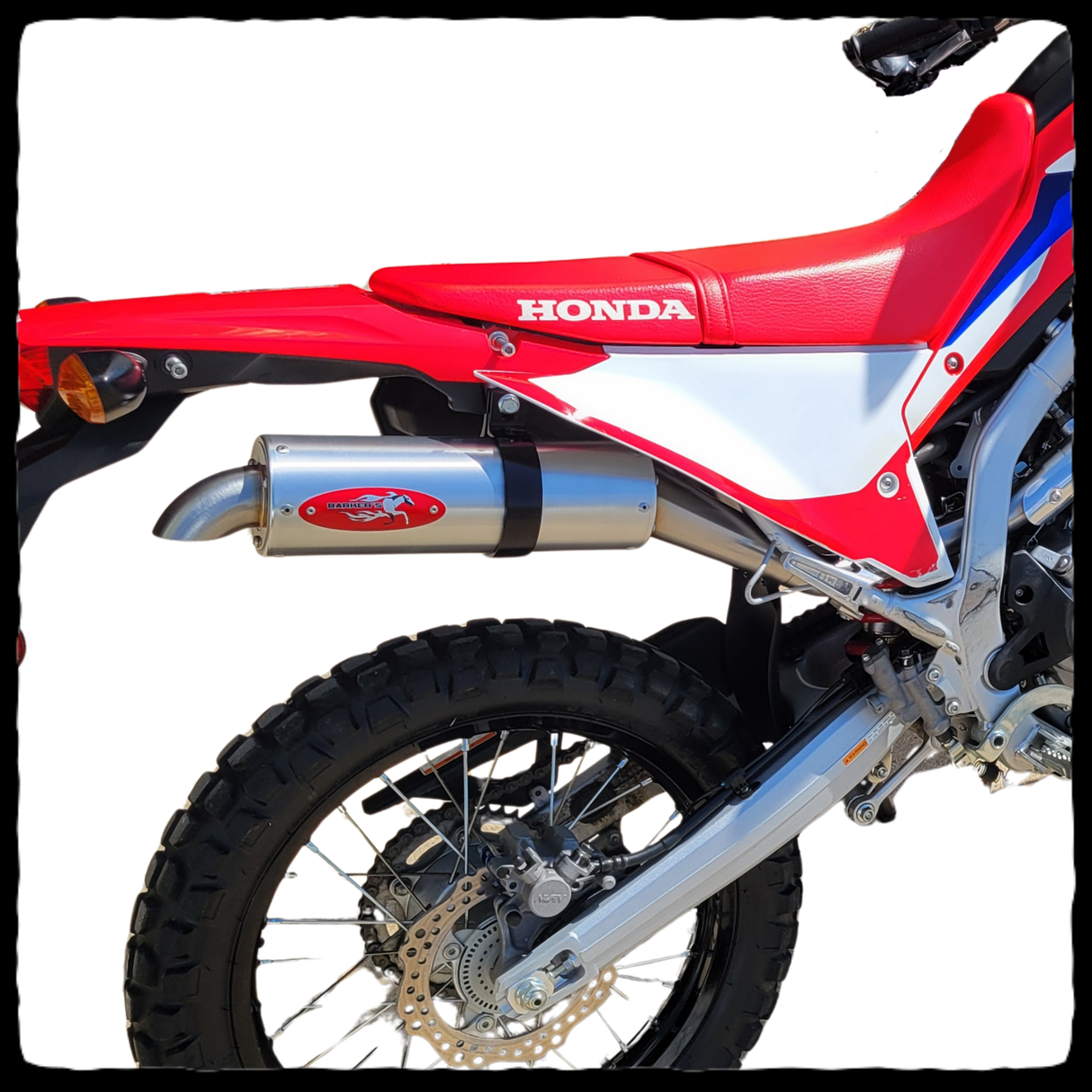 Honda CRF300L Single Exhaust System Back