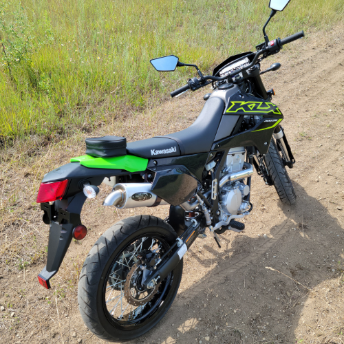 KLX300SM Single Exhaust