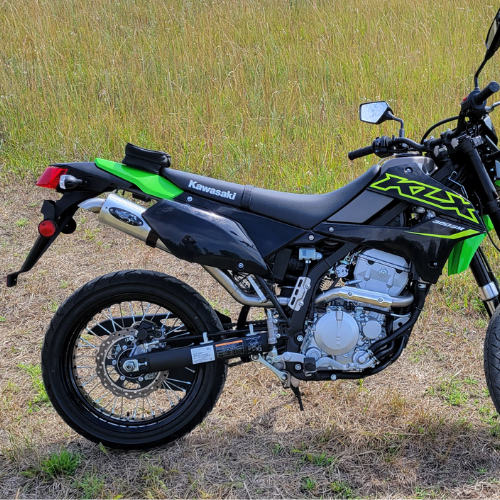 Kawasaki KLX300 Dual Sport & KLX300SM Full Single Exhaust System