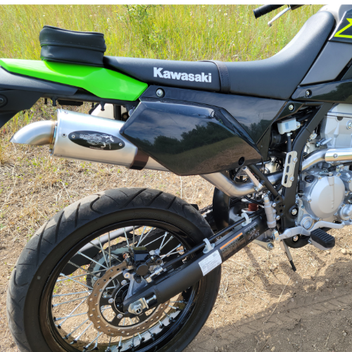 Kawasaki KLX300 Dual Sport & KLX300SM Full Single Exhaust System