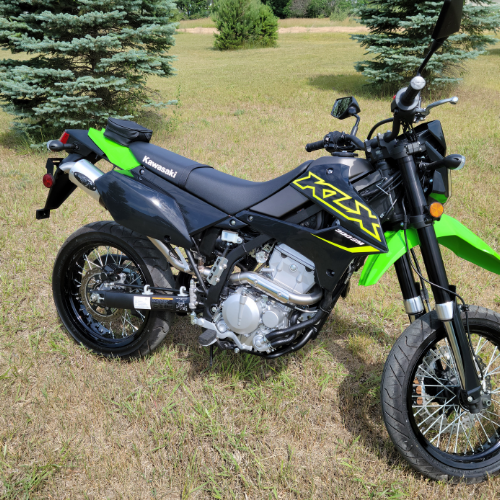 Kawasaki KLX300 Dual Sport & KLX300SM Full Single Exhaust System