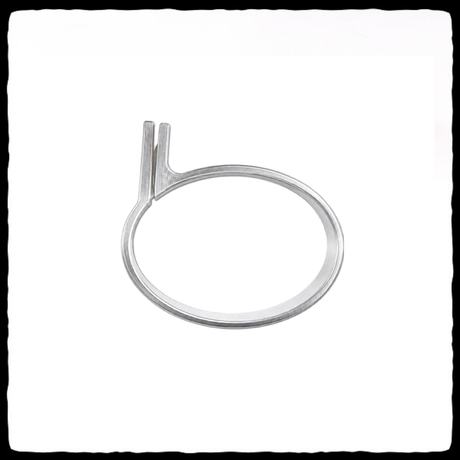 Machined Oval Exhaust Clamp