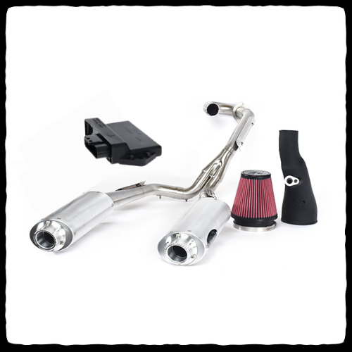 2023+ Yamaha Raptor 700 Big 3 Package (Dual Exhaust-EHS ECU Flash-Fuel Customs Intake)