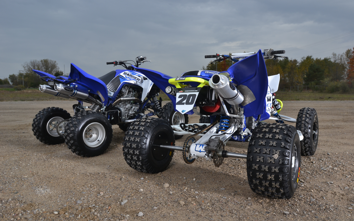 Yamaha Raptor 700R & YFZ450R Exhaust Systems