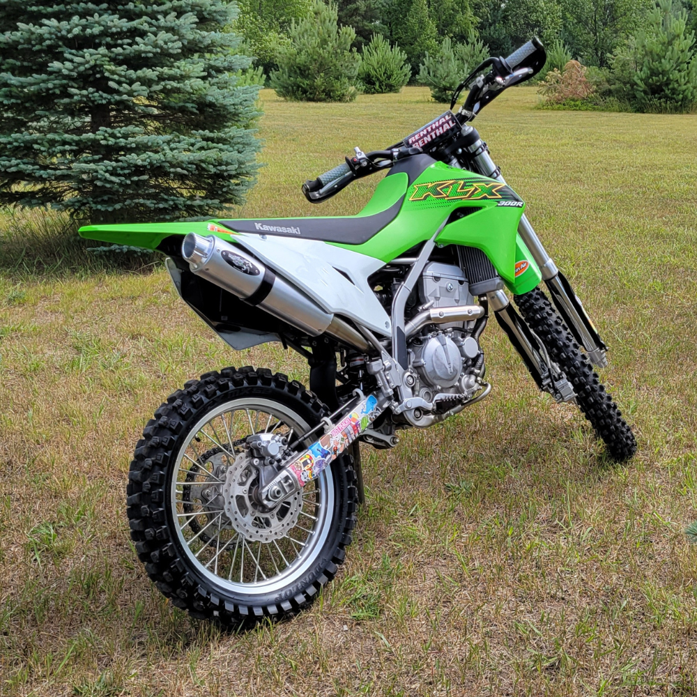 Kawasaki KLX300R Single Exhaust