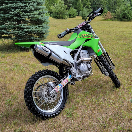 Kawasaki KLX300R Single Exhaust