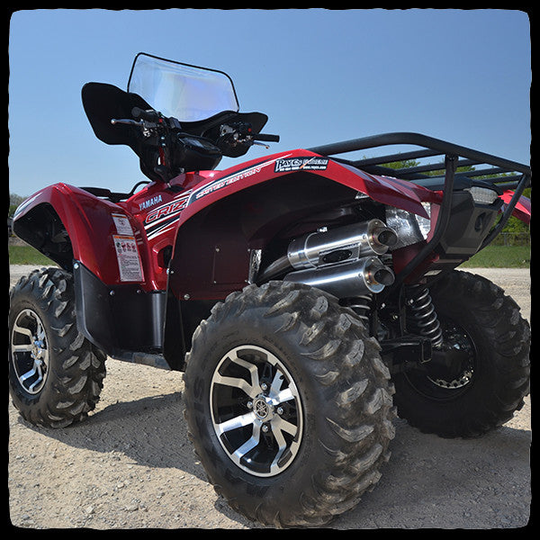 Yamaha Grizzly/Kodiak 700 Dual Exhaust System for 2014-2025 Models