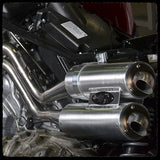 Yamaha Grizzly/Kodiak 700 Dual Exhaust System for 2016+ Models