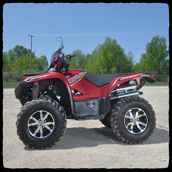 Yamaha Grizzly/Kodiak 700 Dual Exhaust System for 2014-2025 Models