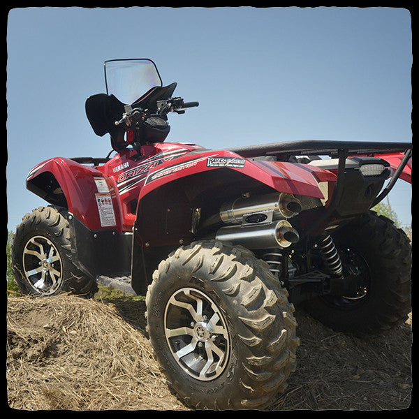 Yamaha Grizzly/Kodiak 700 Dual Exhaust System for 2014-2025 Models