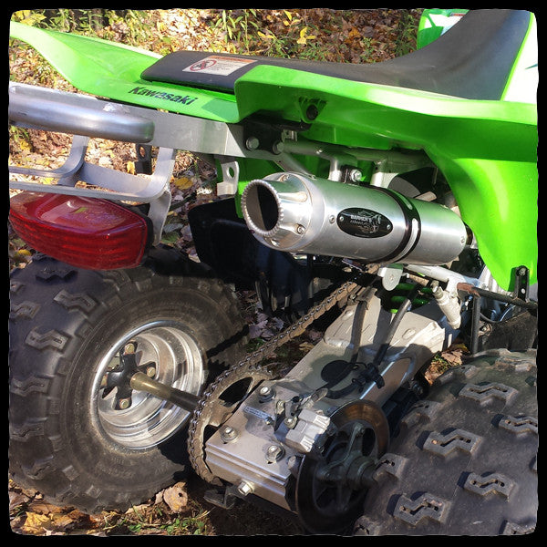 Kawasaki KFX 400 ATV Full Single Inframe Exhaust System