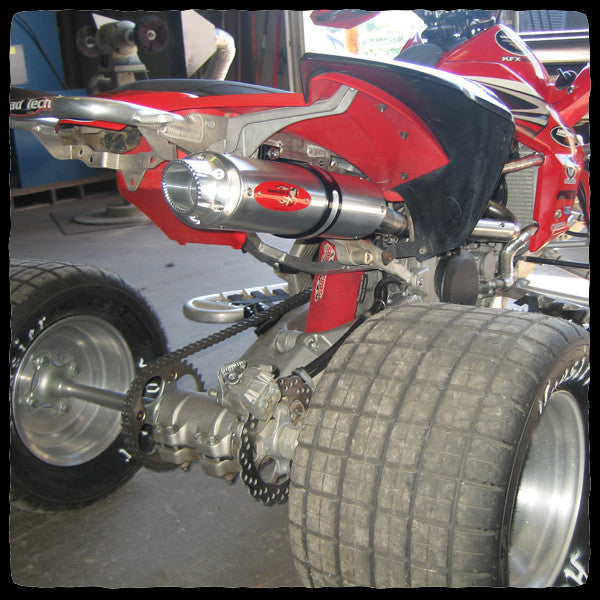 Kawasaki KFX 450 ATV Full Single Inframe Exhaust System
