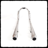 Barker's Performance Dual Inframe Drag Exhaust for 2006-2014 Raptor 700 - Top