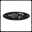 Black Barker's Exhaust Replacement Tag
