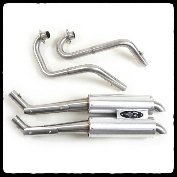 Yamaha Grizzly 700 ATV Full Dual Exhaust System for 2007-2013 Models