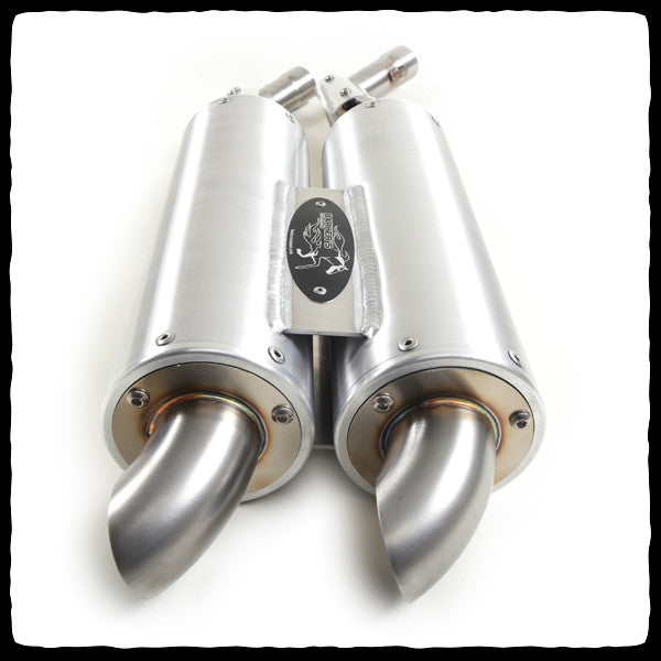 Yamaha Grizzly 700 ATV Full Dual Exhaust System for 2007-2013 Models