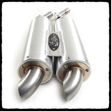 Yamaha Grizzly 700 ATV Full Dual Exhaust System for 2007-2013 Models