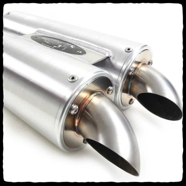 Yamaha Grizzly 700 ATV Full Dual Exhaust System for 2007-2013 Models