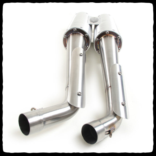 Yamaha Grizzly 700 ATV Full Dual Exhaust System for 2007-2013 Models