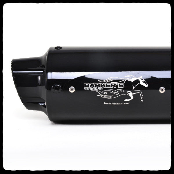 Barker's Exhaust Black Can