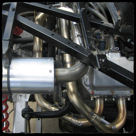 Polaris RZR S 800 UTV Full Dual Exhaust System