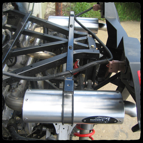 Polaris RZR S 800 UTV Full Dual Exhaust System