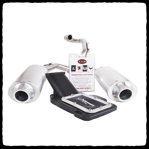 2015-2022 Yamaha Raptor 700 Big 3 Package (Dual Exhaust-EHS Controller-EHS Lid)