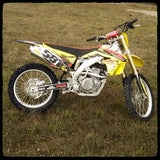Suzuki RM-Z450 Full Single Exhaust System for 2011-2014 Models