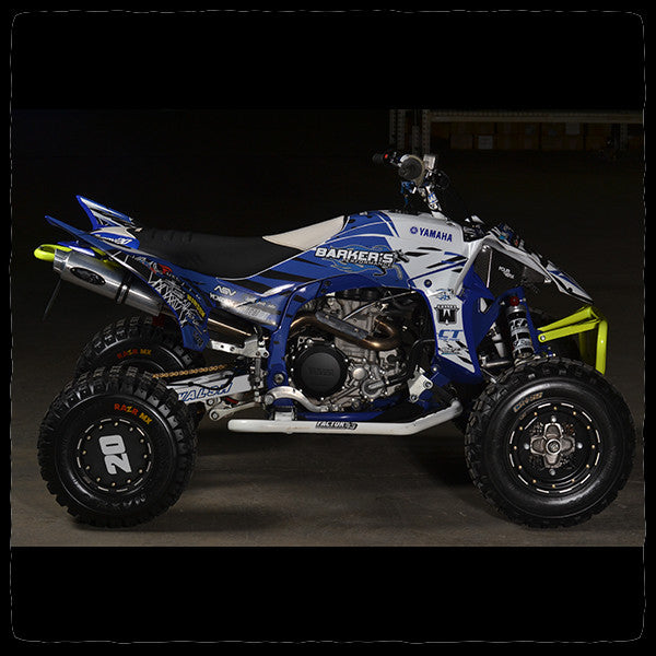 Yamaha YFZ450R (EFI) Full Single Exhaust System for 2009-Current Models