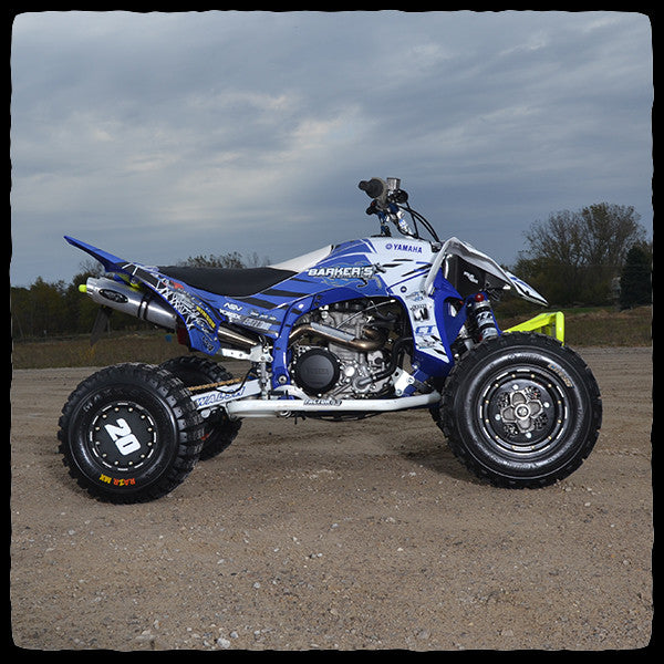 Yamaha YFZ450R (EFI) Full Single Exhaust System for 2009-Current Models