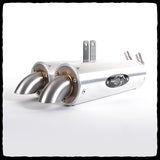 Yamaha Wolverine R-Spec Full 1 into 2 Dual Exhaust System