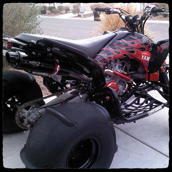 Yamaha YFZ 450 Full Single Exhaust System for Carb Models