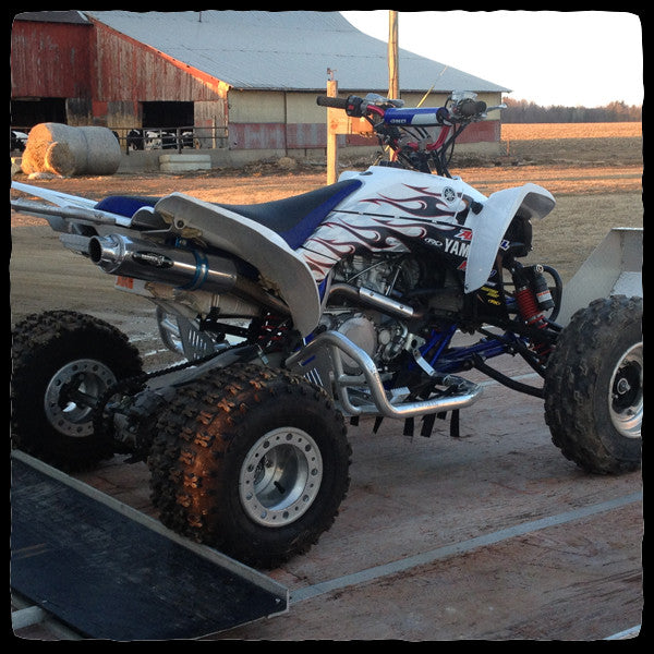 Yamaha YFZ 450 Full Single Exhaust System for Carb Models