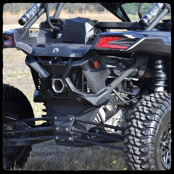 Can Am Maverick X3 Turbo Full Single Exhaust System 2017-2025
