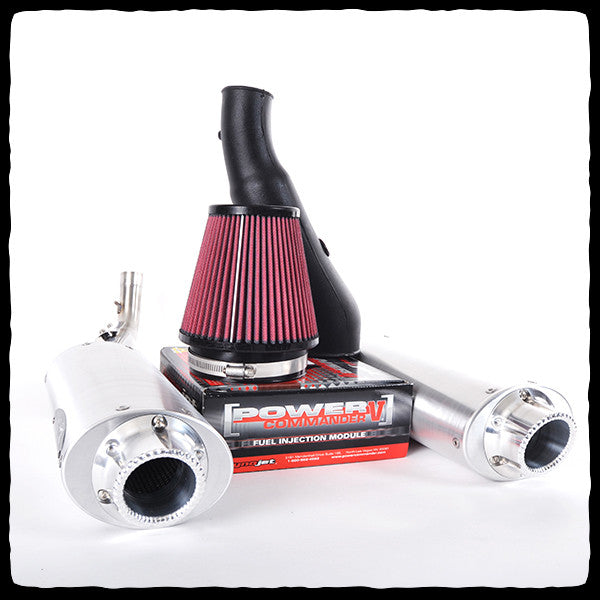 2006-2014 Yamaha Raptor 700 Big 3 Package (Dual Exhaust-PC6-Fuel Customs Intake)