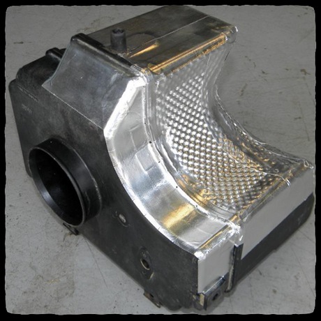 DEI Bodywork Heat Protection Kit installed on ATV air box 
