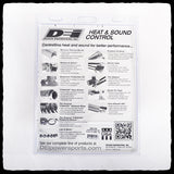 DEI EXO Series Exhaust Wrap in Packaging - Back
