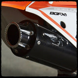 KTM 450 SX-F Full Single Exhaust System for 2016-2018 Models