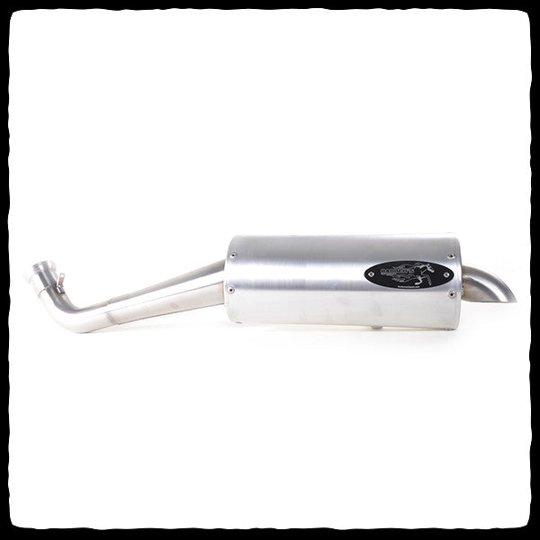 Yamaha Grizzly 700 Barkers Single Slip-On Exhaust System