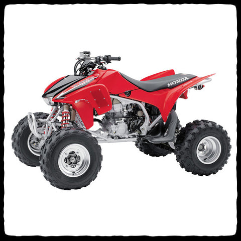 Honda TRX 450 Drag ATV Single Drag Exhaust System