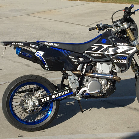 Suzuki DRZ400SM Black & Blue